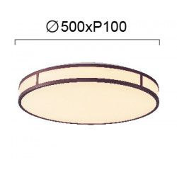 LUBINIS LED ŠVIESTUVAS PIEDRO 45W D50 Rudas