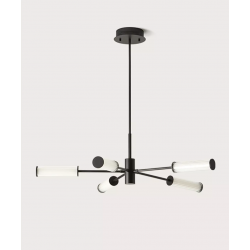 Pakabinamas LED šviestuvas ISON 25W JUODAS kaina
