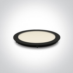 Įleidžiama LED panelė Slim 10118FA/B/V 18W CCT JUODA kaina