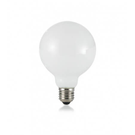 Lemputė E27 GLOBO D125 08W 3000K CRI80 WHITE IDEAL LUX 101354