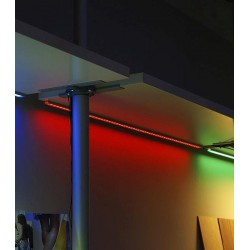 LED PROFILIS SURFACE10 BC/UX PAVIRŠINIS, 2M, BALTAS kaina