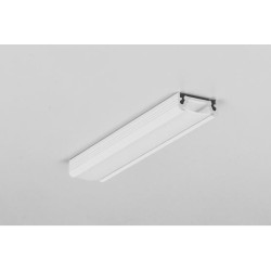 LED PROFILIS SURFACE10 BC/UX PAVIRŠINIS, 2M, BALTAS