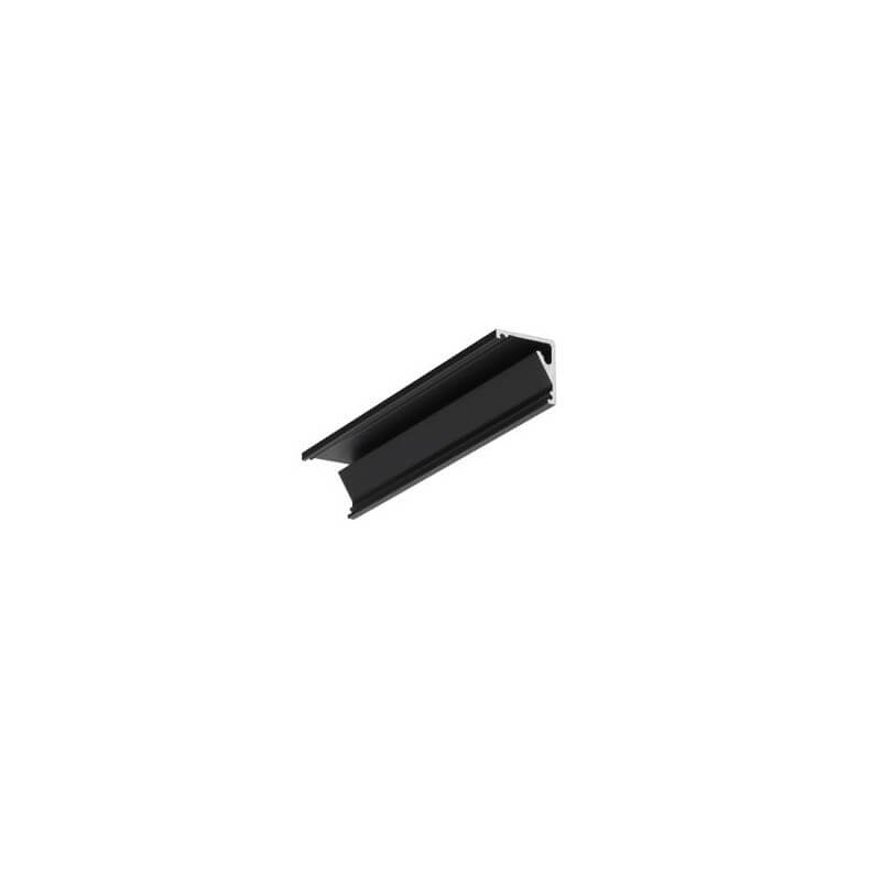 LED PROFILIS TOPMET CABI12 E KAMPINIS, 2M, JUODAS C9020021