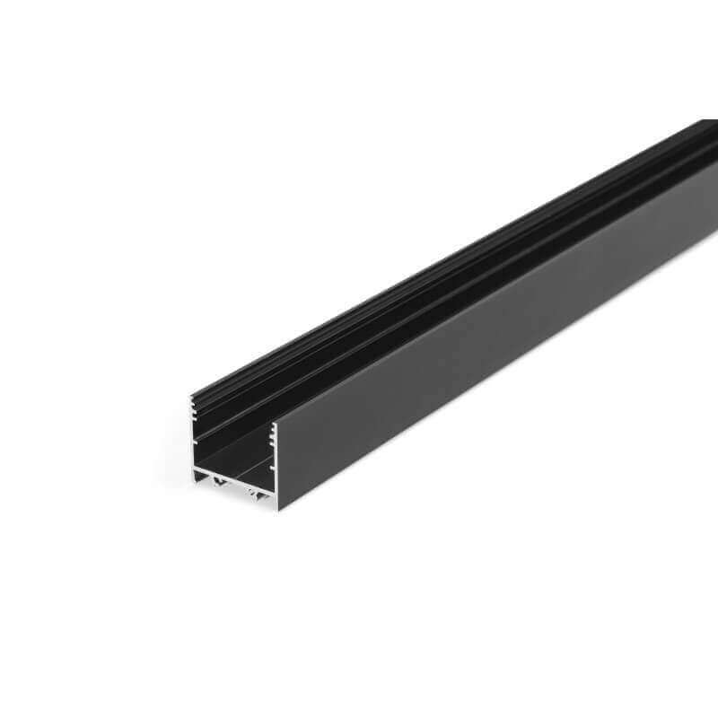 LED PROFILIS TOPMET VARIO30-02 ACDE-9/TY PAVIRŠINIS, 2M, JUODAS V3060021