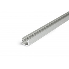 LED PROFILIS FLOOR12 K/U ĮLEIDŽIAMAS, 2M, ANODUOTAS ALIUMINIS