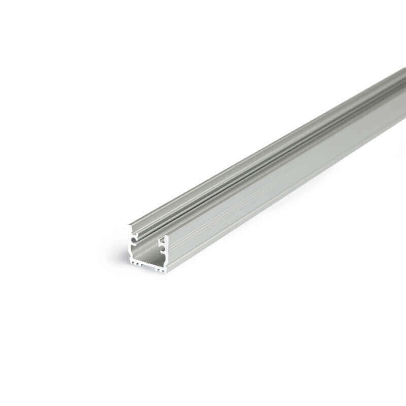 LED PROFILIS TOPMET FLOOR12 K/U ĮLEIDŽIAMAS, 2M, ANODUOTAS ALIUMINIS B1020020