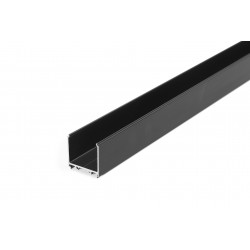 LED PROFILIS VARIO30-08 MAITINIMO ŠALTINIUI, 2M, JUODAS
