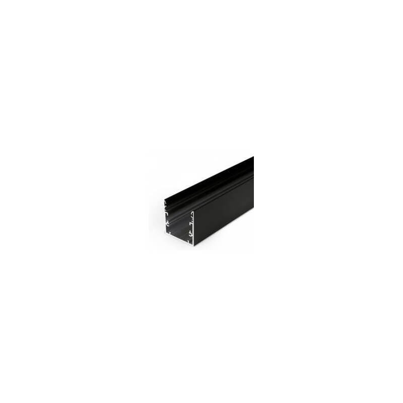 LED PROFILIS TOPMET PHIL53 C10 PAVIRŠINIS, 2M, JUODAS 63530002