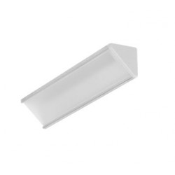 LED PROFILIS CABI12 E KAMPINIS, 2M, ANODUOTAS ALIUMINIS