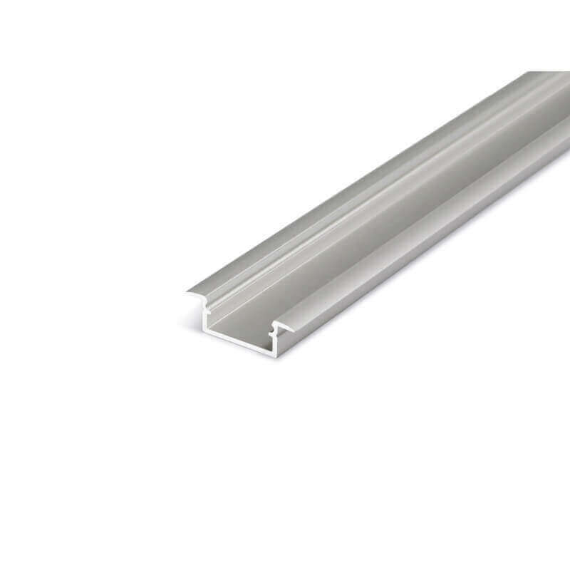 LED PROFILIS TOPMET BEGTIN12 J/S ĮLEIDŽIAMAS, 2M, ANODUOTAS ALIUMINIS C8020020
