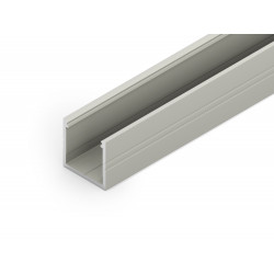 LED PROFILIS SMART10 AC2/Z PAVIRŠINIS, 2M, ANODUOTAS ALIUMINIS