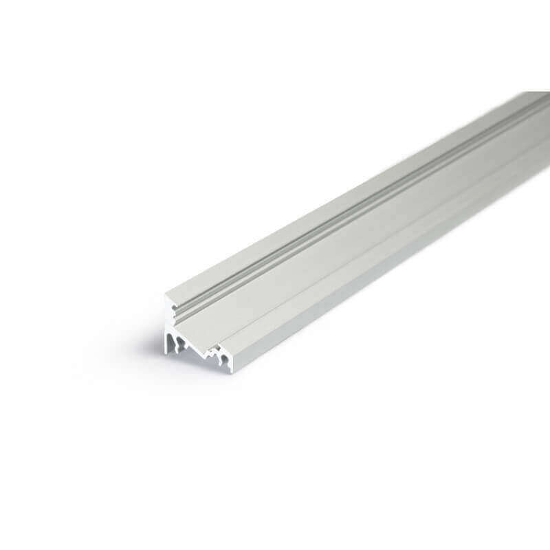 LED PROFILIS CORNER10 BC/UX KAMPINIS, 2M, ANODUOTAS ALIUMINIS 83050020