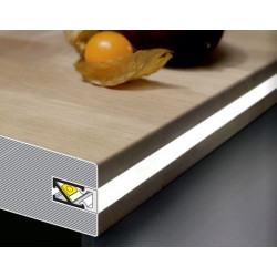 LED PROFILIS HI8 C1 ĮLEIDŽIAMAS, 2M, ANODUOTAS ALIUMINIS pristatymas