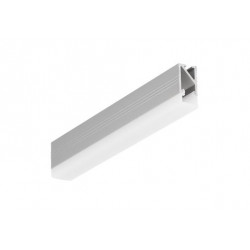 LED PROFILIS HI8 C1 ĮLEIDŽIAMAS, 1M, ANODUOTAS ALIUMINIS kaina