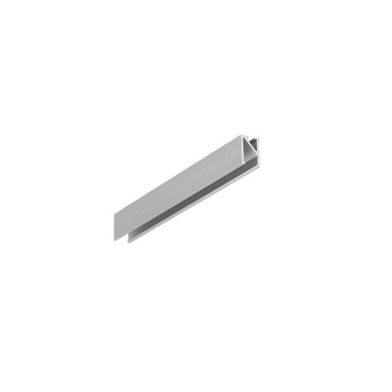 LED PROFILIS TOPMET HI8 C1 ĮLEIDŽIAMAS, 1M, ANODUOTAS ALIUMINIS H8010020