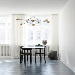 PAKABINAMAS ŠVIESTUVAS DROP CHANDELIER L154 ŽALVARIO SPALVOS pristatymas
