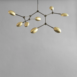 PAKABINAMAS ŠVIESTUVAS DROP CHANDELIER L111 ŽALVARIO SPALVOS kaina