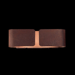 Sieninis šviestuvas CLIP AP2 MINI CORTEN kaina
