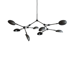 PAKABINAMAS ŠVIESTUVAS DROP CHANDELIER L111 BRONZOS SPALVOS