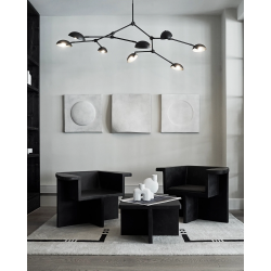 PAKABINAMAS ŠVIESTUVAS DROP CHANDELIER L111 BRONZOS SPALVOS pristatymas