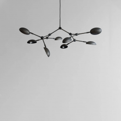 PAKABINAMAS ŠVIESTUVAS DROP CHANDELIER L111 BRONZOS SPALVOS kaina