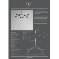 PAKABINAMAS ŠVIESTUVAS DROP CHANDELIER L87 OXIDIZED internetu