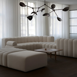 PAKABINAMAS ŠVIESTUVAS STINGRAY CHANDELIER L177 BRONZOS SPALVOS pigiau