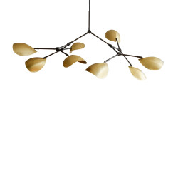 PAKABINAMAS ŠVIESTUVAS STINGRAY CHANDELIER L152 ŽALVARIO SPALVOS