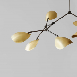 PAKABINAMAS ŠVIESTUVAS STINGRAY CHANDELIER L152 ŽALVARIO SPALVOS kaina