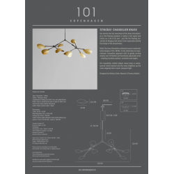 PAKABINAMAS ŠVIESTUVAS STINGRAY CHANDELIER L152 ŽALVARIO SPALVOS atsiliepimai