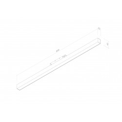 Šviestuvas L-CLICK.20 magnetinei sistemai LINER.20 20W Zigbee skubiai