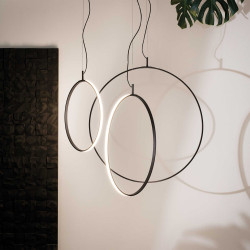 Pakabinamas LED šviestuvas CIRCUS SP D60 33W JUODAS