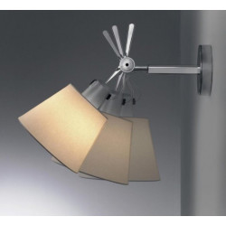 SIENINIS ŠVIESTUVAS TOLOMEO WALL DIFUSER ALIUMINIUM | BODY skubiai