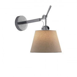 SIENINIS ŠVIESTUVAS TOLOMEO WALL DIFUSER ALIUMINIUM | BODY kaina