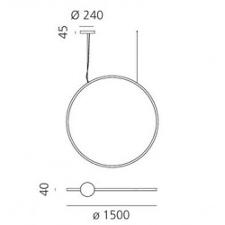 PAKABINAMAS LED ŠVIESTUVAS O 65W D150 internetu