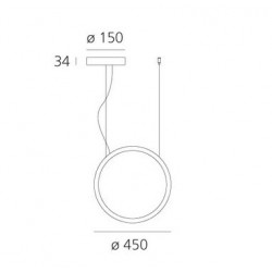 PAKABINAMAS LED ŠVIESTUVAS O 19W D45 internetu