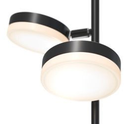 Pastatomas LED šviestuvas Fad 12W JUODAS kaina
