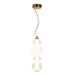 Pakabinamas LED šviestuvas Collar 17W AUKSO SPALVOS skubiai