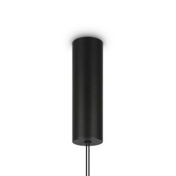 Pakabinamas LED šviestuvas Supersymmetry 18W JUODAS pristatymas