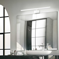 Sieninis LED šviestuvas ALMA AP 12W BALTAS kaina