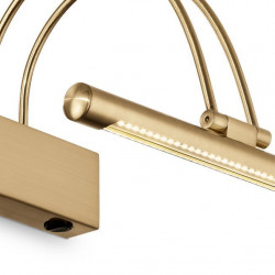 Sieninis LED šviestuvas BOW AP26 ŽALVARIO SPALVOS kaina