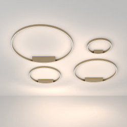 Lubinis | sieninis LED šviestuvas RIM 25W 4000K D40 ŽALVARIO SPALVOS kaina