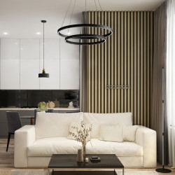 PAKABINAMAS LED ŠVIESTUVAS RIM 2 61W D60 | 40 3000K JUODAS pristatymas