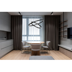 PAKABINAMAS LED ŠVIESTUVAS RIM 2 61W D60 | 40 3000K JUODAS atsiliepimai