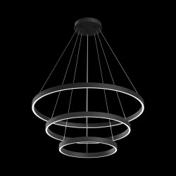PAKABINAMAS LED ŠVIESTUVAS RIM 3 115W D40 | 60 | D80 3000K JUODAS pristatymas
