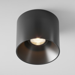 Lubinis LED ŠVIESTUVAS ALFA 25W 4000K JUODAS kaina