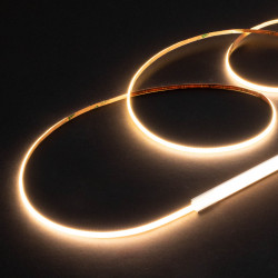 NEHERMETIŠKA COB LED JUOSTA XSOLIS 10W 24V 3000K 5 M