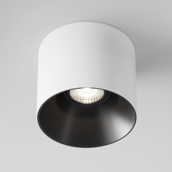 Lubinis LED ŠVIESTUVAS ALFA 15W 3000K JUODAS | BALTAS