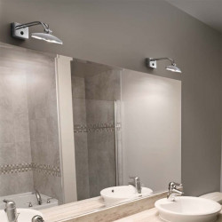 Sieninis šviestuvas MIRROR-20 AP2 CHROMO SPALVOS pigiau