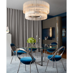 PAKABINAMAS LED ŠVIESTUVAS AURORA 2 TIER XXL 264W skubiai